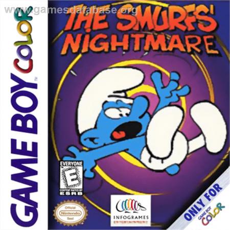 Cover The Smurfs Nightmare for Game Boy Color